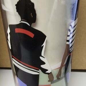 Starbucks Black and Red Artistic Tumbler